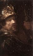 REMBRANDT Harmenszoon van Rijn The Nightwatch (detail)  HG oil on canvas